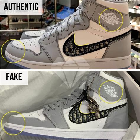 dior air jordan 1 fake|air dior original price.